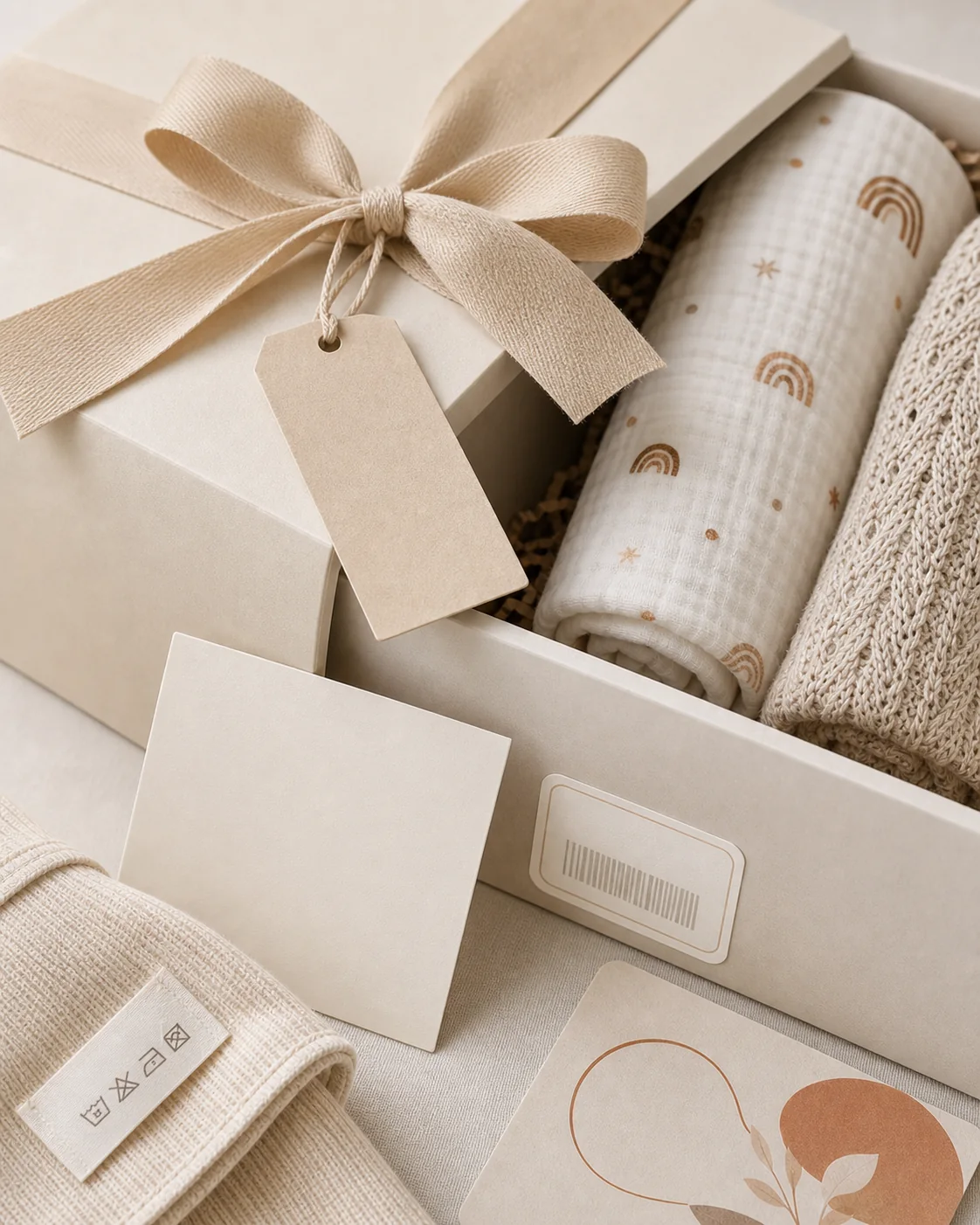 Private label baby gift box packaging