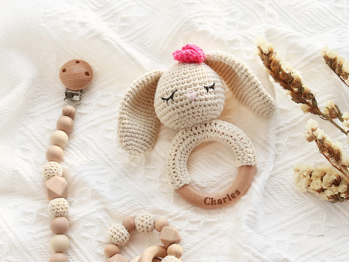 Crochet toy brand consistency in gift sets