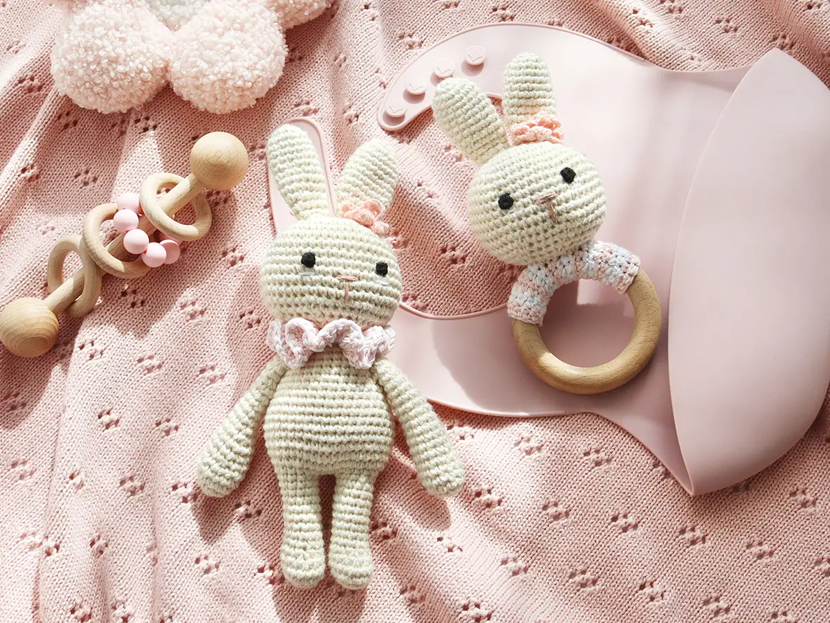 Crochet toy yarn color options