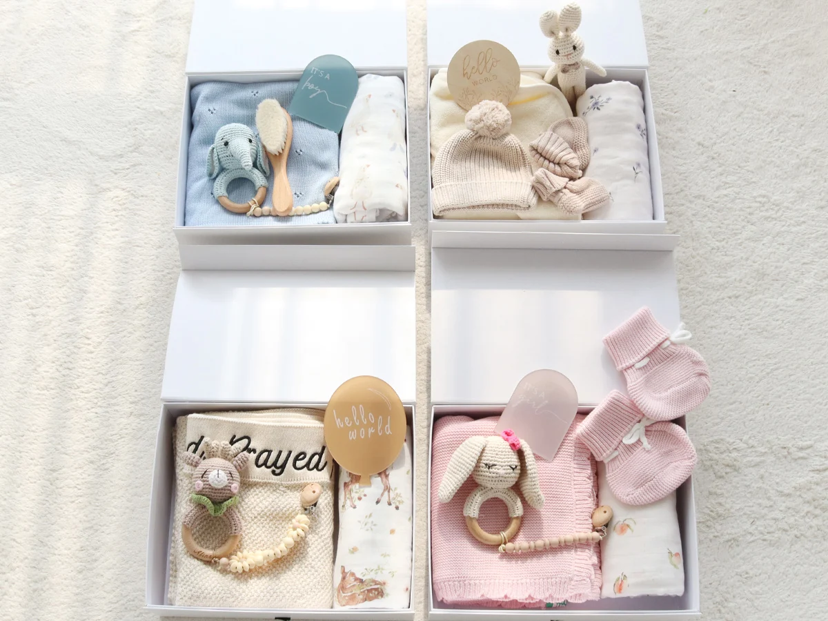 Private label newborn gift set